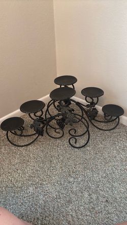 Grape 3 Tier Candle Holder Set