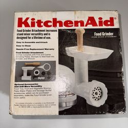 KitchenAid Meat Good Grinder Stand Mixer Attachment
