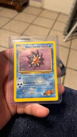 Misty's Starmie Pokémon Card 54/132