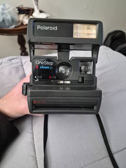 Polaroid OneStep CloseUp 600 - TESTED & WORKING - Vintage 90s
