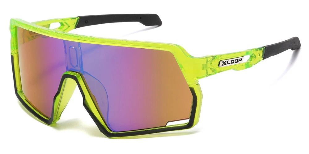 Oversized Shield Sunglasses