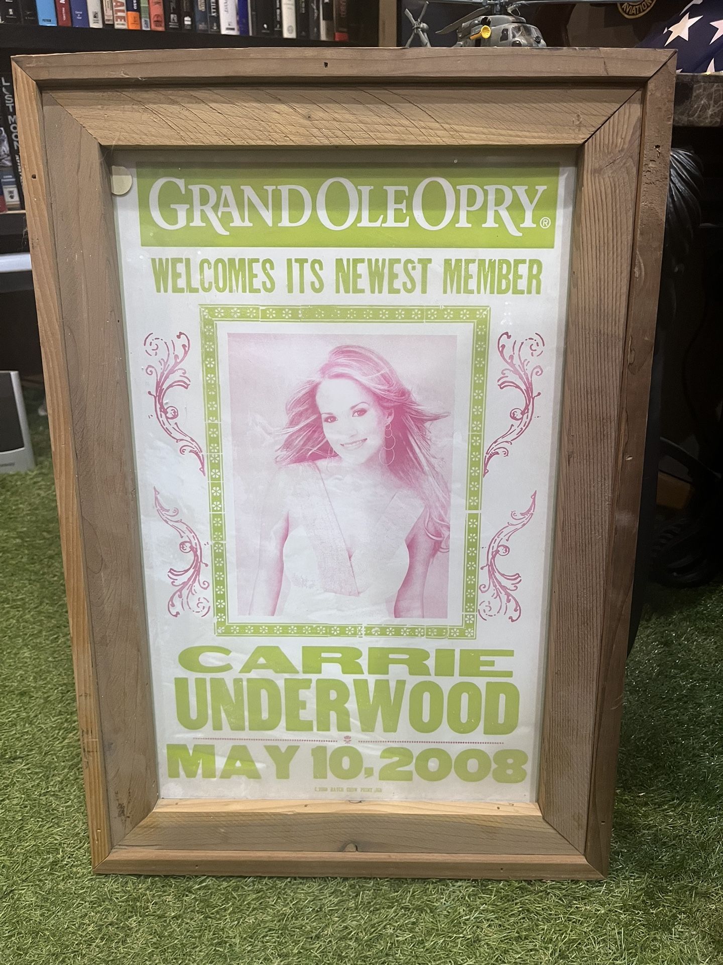 Carrie Underwood Opry Induction 2008 Hatch Poster