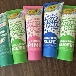 Crayola And Mr Bubble Finger Paint Soap 