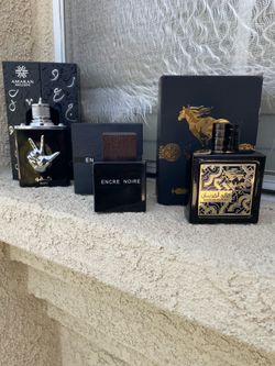 Fragance bundle for sale Kafu / Qead Al fursan / Encre Noire