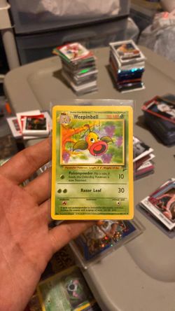 Weepinbell #064 Base Set 2 NM Pokémon Card