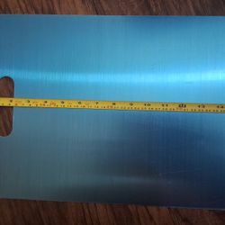 Titanium Cutting Board - 16x11 Double-Sided with Handle (New)