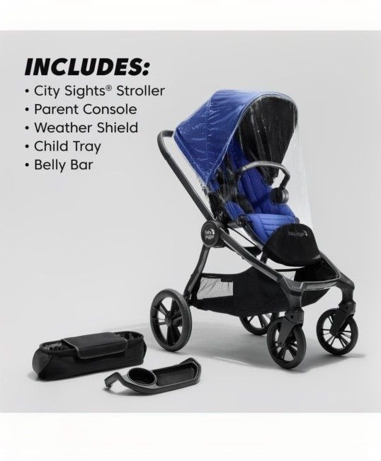 🔥NIB! Baby Jogger City Sights Stroller + Accessories Bundle - HUGE SAVINGS!