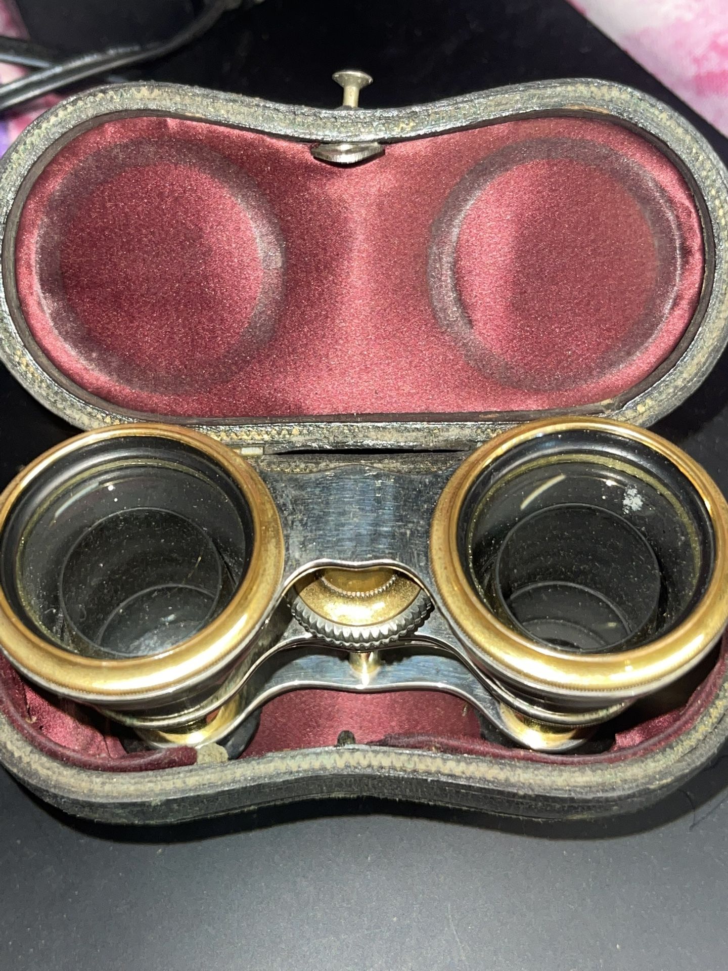Vintage mini binoculars
