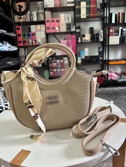 Miu Miu Croc-Embossed Mini Handbag