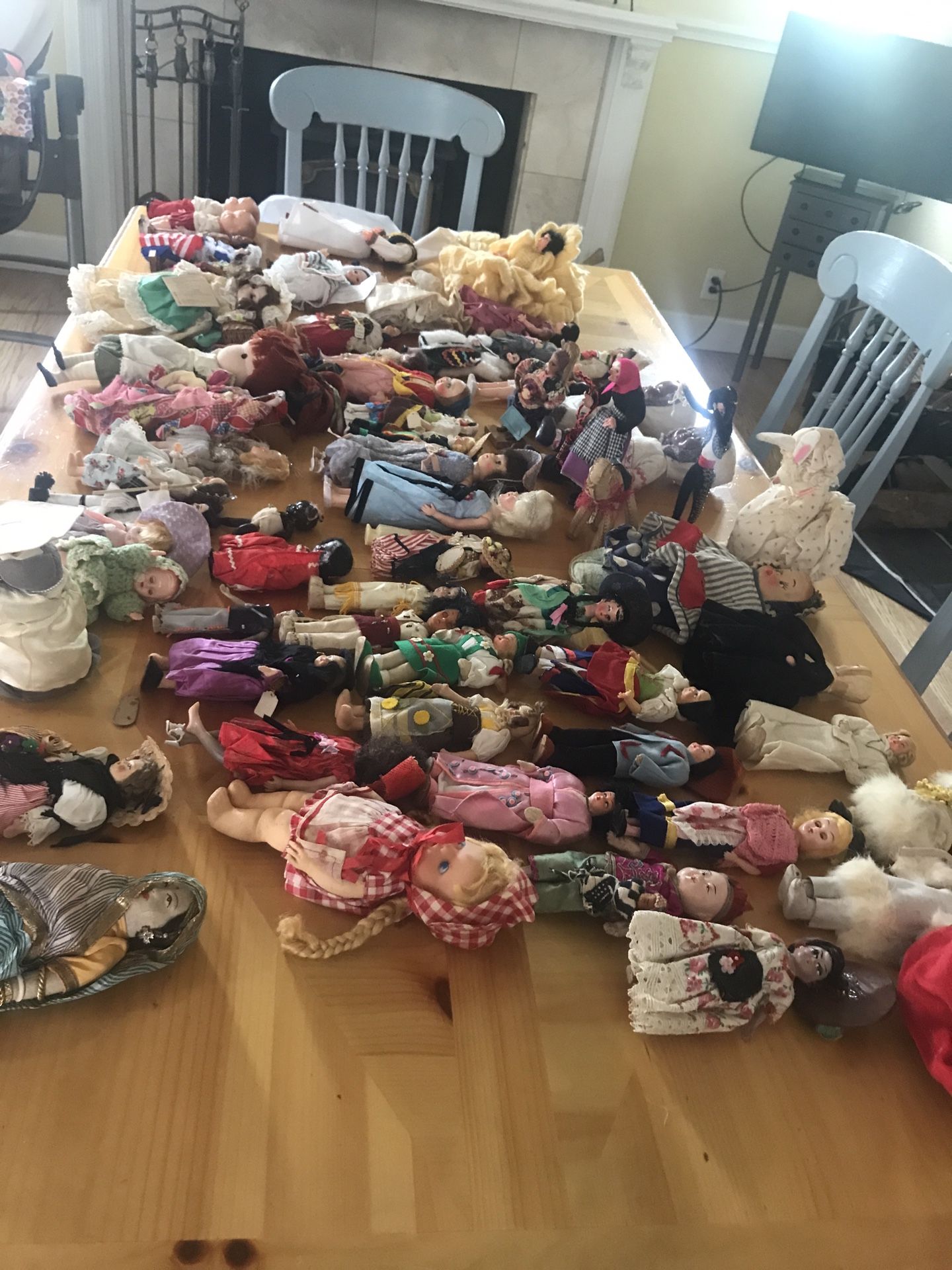 Antique dolls from around the world