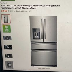 Brand New Whirlpool Fridge 