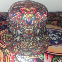 Grassroots California Luke Brown Limited edition psychedelic snapback