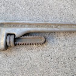 The Ridge Tool Co Pipe Wrench