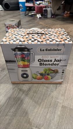 Le Cuisinier 800 Watt Glass Jar Blender