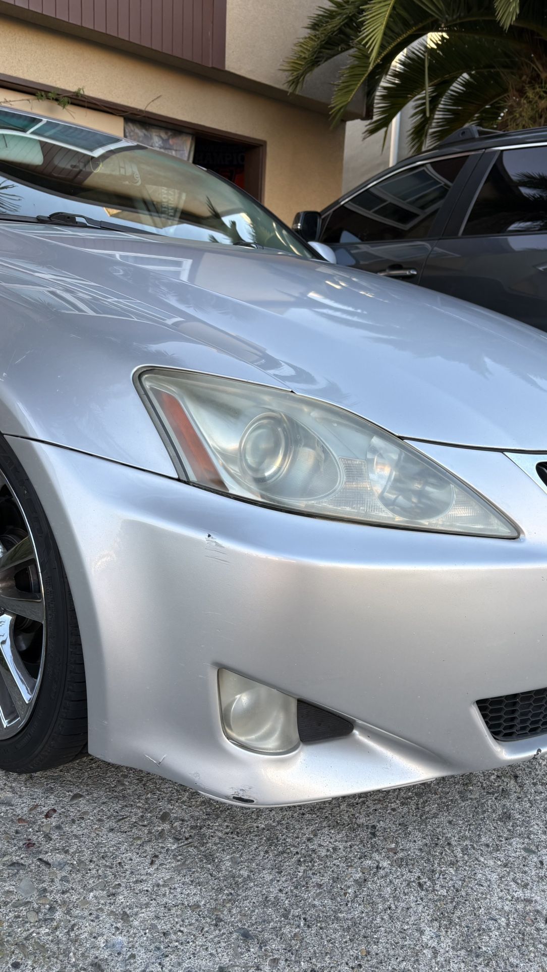 Lexus Is250 Front Bumper And Headlights 