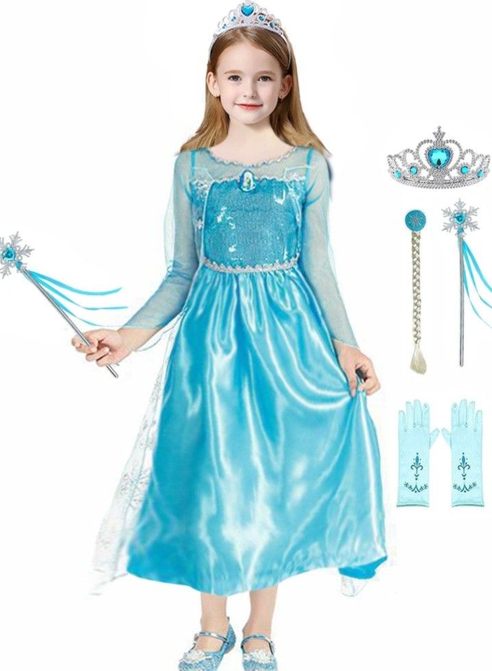 Elsa Costume Size 7 