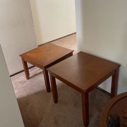 Side Tables 24x24x21   &   24x24x18