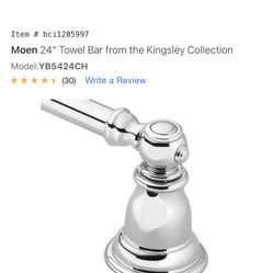 Moen Towel Bar 24 Inch