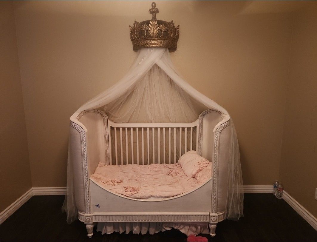 Baby Crib Rh With Mattress Bedding And Pillows