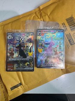 Umbreon & Espeon Ex 30th Celebrations