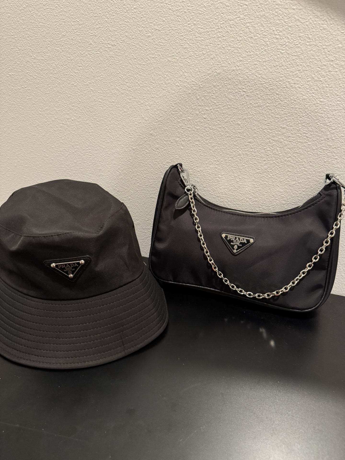 Prada Hat & Bag