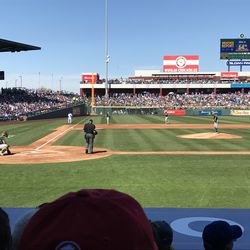 Cubs Spring Training - Dugout Seats - Sloan Park