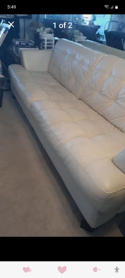 Moving sale - $3000 Leather sofa by rooms to go