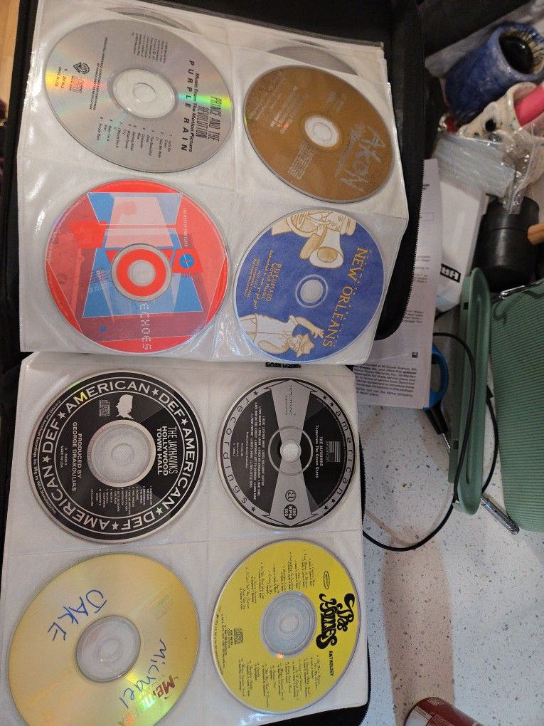 ISO donations of old CDs, DVDs, Cases Or Disks