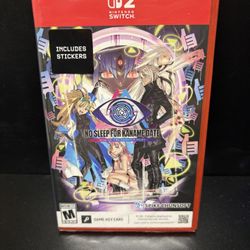 No Sleep For Kaname Date From AI The Somnium Files Aiba Edition Nintendo Switch2