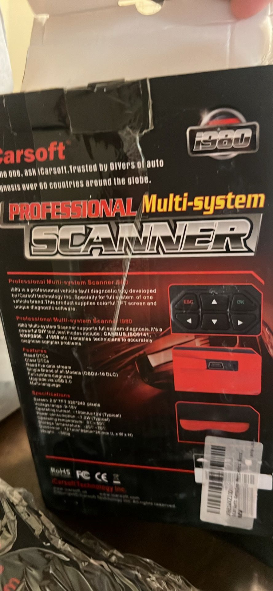 Multi System Car Scanner