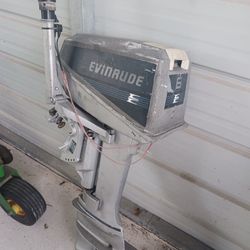 6hp Evinrude Outboard Motor!!!
