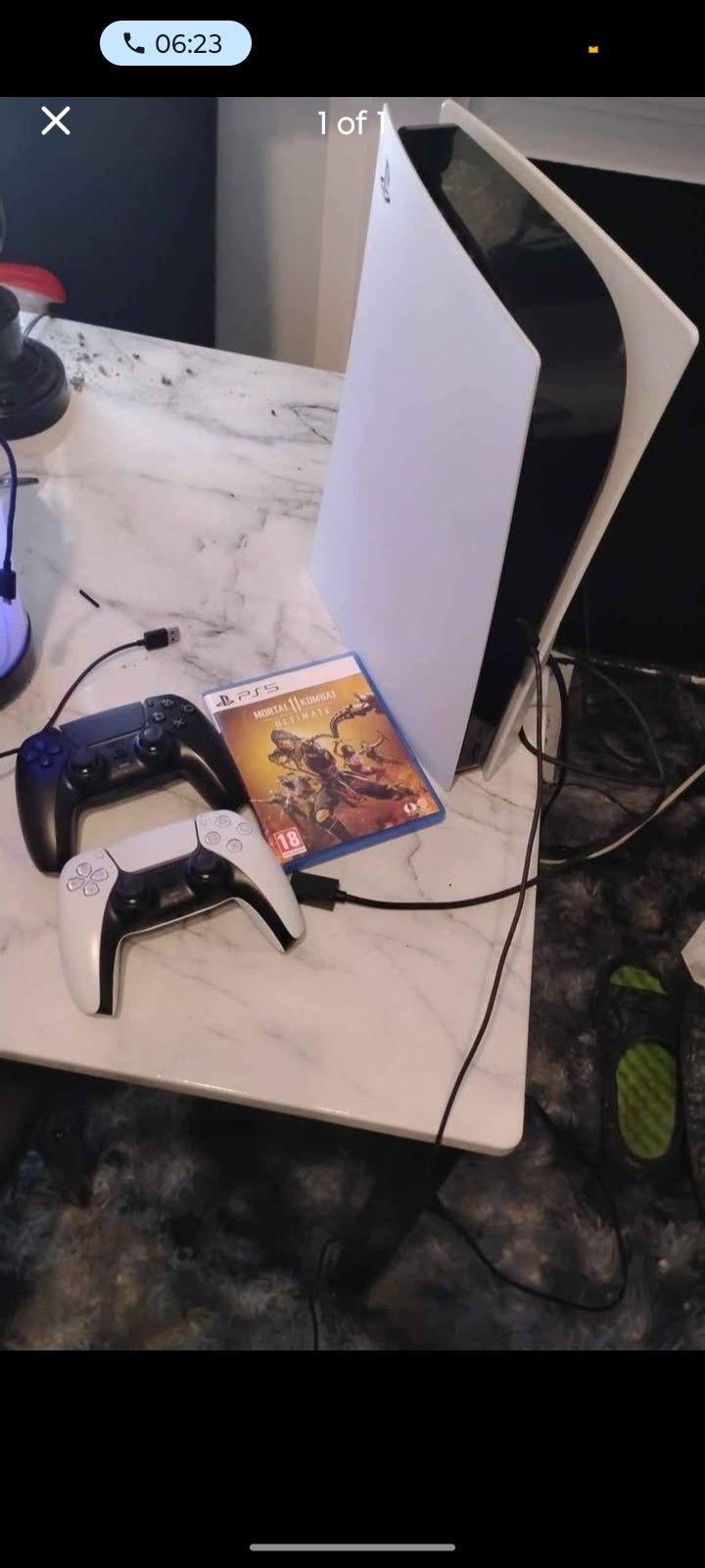 PS5 Console With 2 Controllers And Mk11 Game