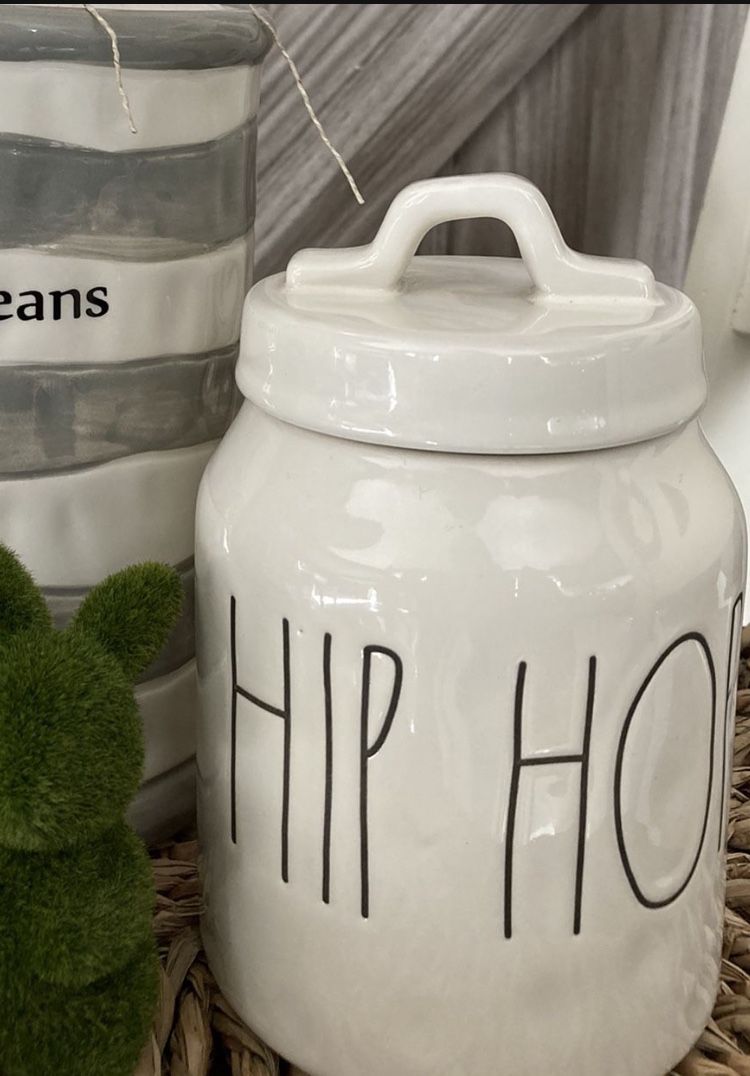 Hip Hop Rae Dunn Easter Collection Canister 