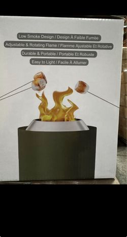 brand new outdoor table top smokeless fire pit