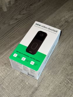 Blink security camera and Doorbell