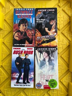 Jackie Chan Bundle VHS
