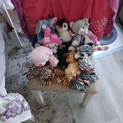 Collection Of 14 BEANIE BABIES