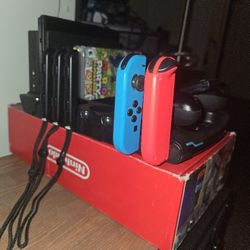 NINTENDO SWITCH SYSTEM + games more