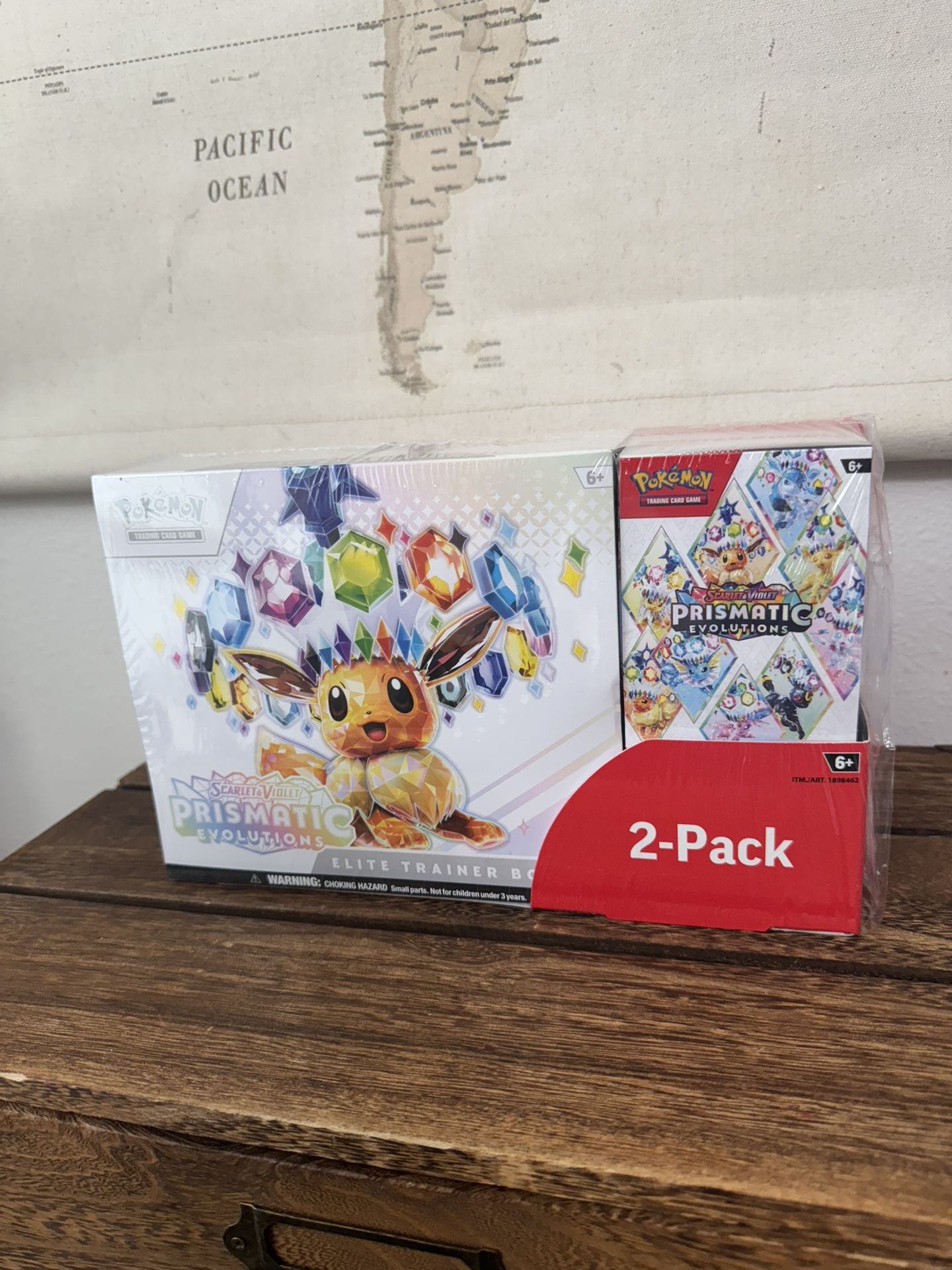 Pokemon Prismatic ETB And booster Bundle
