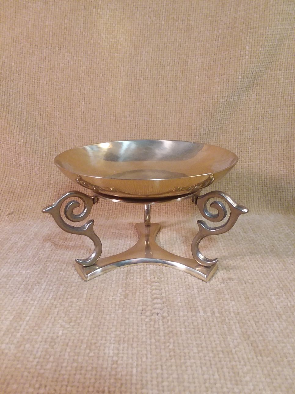 Vintage Brass Dish/Stand