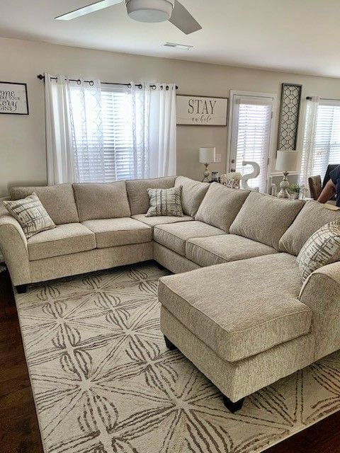 Brand New Beige Sectional 