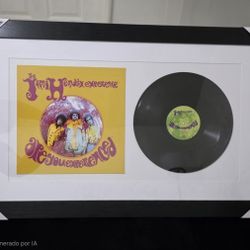 🎸 Jimi Hendrix Experience – Vinilos enmarcados (oficiales)