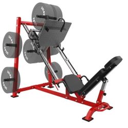 Leg Press Machine with Calf Block, Adjustable Leg Press Machines for Home Gym, Squat Machine with Barbell Plate Storages, Heavy Duty Workout Equipment