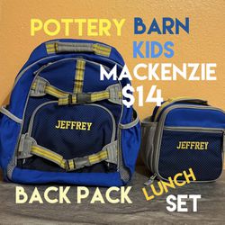 School Back Pack Set For Boys For Sale