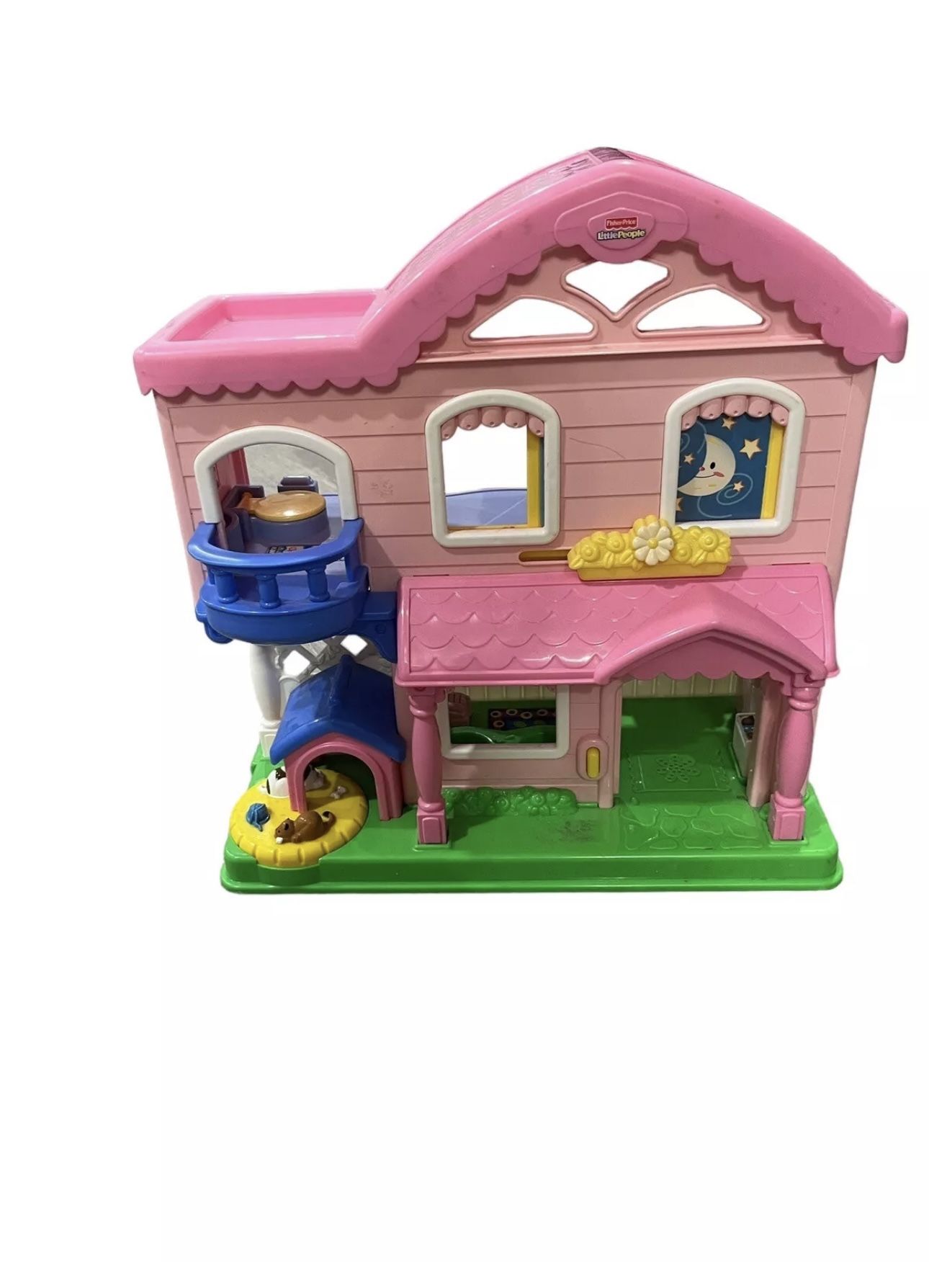 Fisher-Price Little People Busy Day Home #L4200 - No Accessories