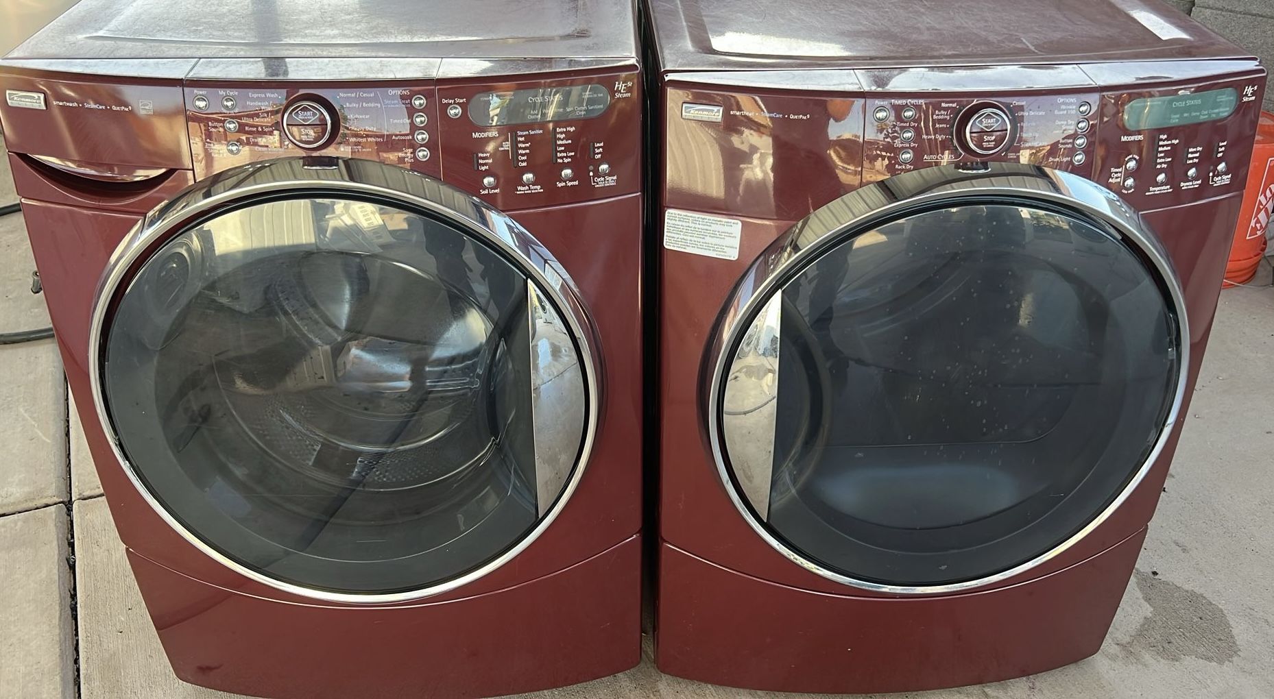 Kenmore Electric Washer And Dryer