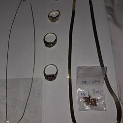 Gold Jewelry for Sale- No Holds-Read Entire Ad