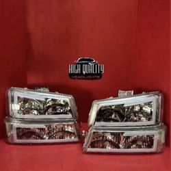 Chevy Silverado 2003. 2006 Headlights.