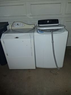 Washer And Dryer In Working Condition Delivery Available