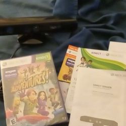 Kinect Console For Xbox 360 With Sealed Games